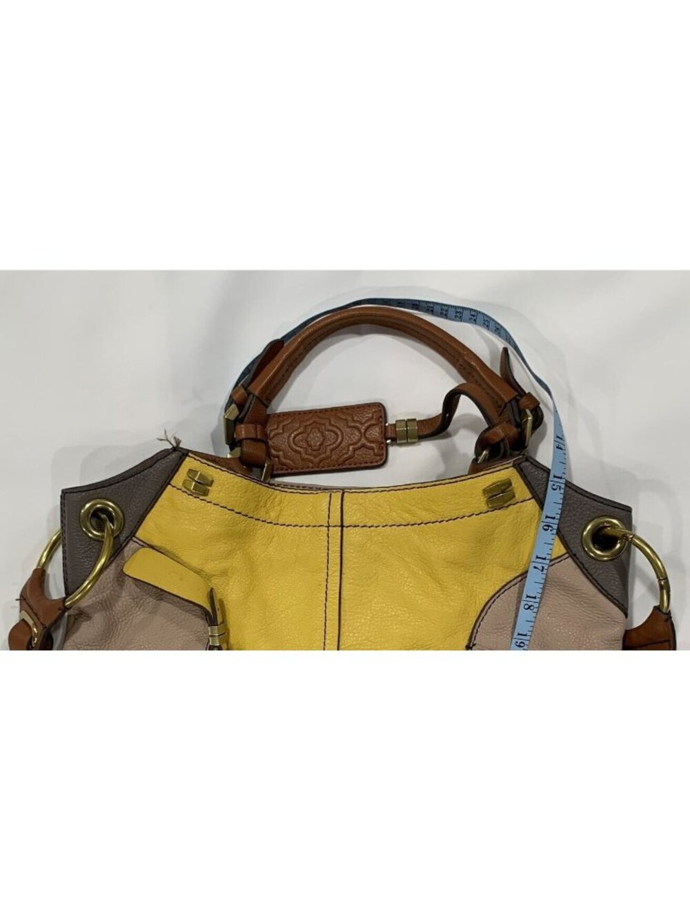 orYANY Womens Shoulder Hobo Bag Pebble Leather Adjustable Strap Pockets Purse - Picture 15 of 15